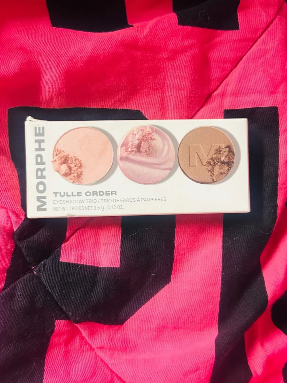Morphe Tulle Order Chromapkus Trio Compact — Pink